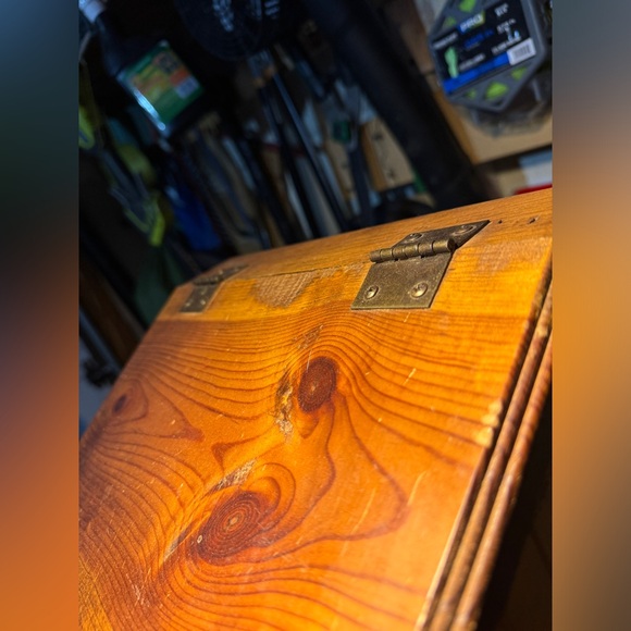 Vintage Potatoes and Onions Storage Bin - Picture 2 of 4